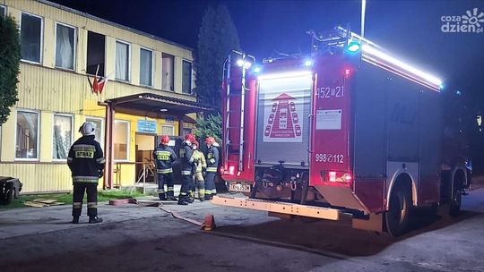 Pożar budynku wielorodzinnego w Ćmielowie 