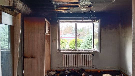 Pożar pochłonął dom sołtyski z gminy Ożarów