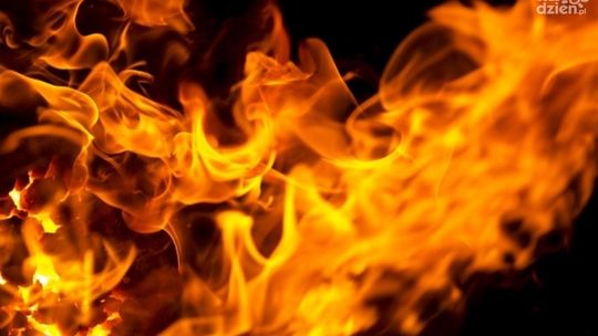 Pożar w Ciszycy Dolnej - spłonął mężczyzna