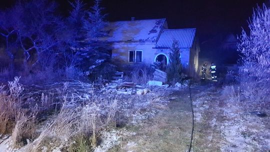 Pożar w miejscowości Janik