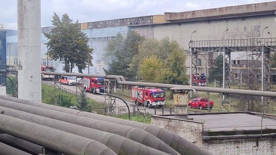 Pożar w ostrowieckiej hucie 