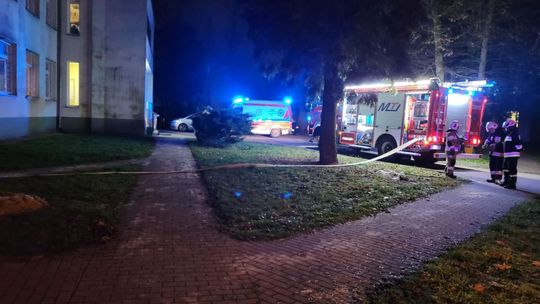 Pożar w Świętokrzyskim Centrum Psychiatrii