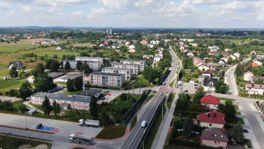 Pożar w urzędzie miasta w Piekoszowie