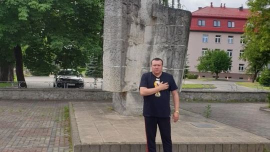 Prezes ŁKS Łagów zaangażowany w patriotyczne inicjatywy