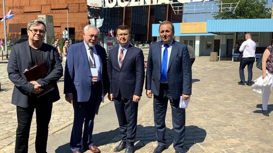 Prezydent Jarosław Górczyński na obchodach 4 czerwca w Gdańsku