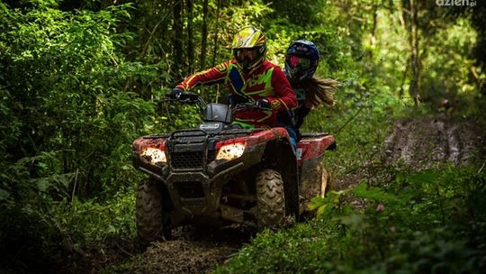 Problemy z quadami w świętokrzyskich lasach