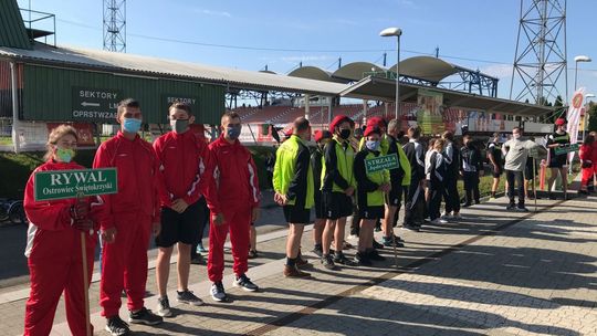 Próbowali swoich sił w kolarstwie