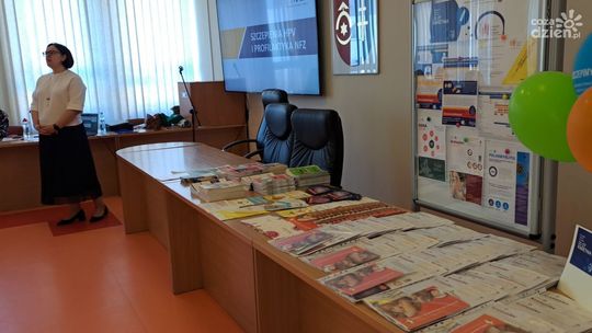 Promocja szczepień w powiecie ostrowieckim