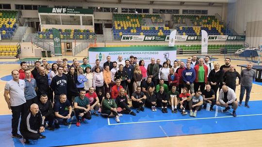 Promocja Tenisa Stołowego w Białej Podlaskiej -wizyta KS-U Global Pharma Orlicz 1924 Suchedniów