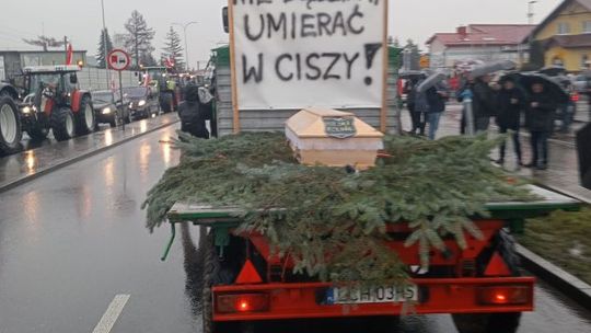 Propozycje ministra rolnictwa nie zadowalają protestujących producentów zboża