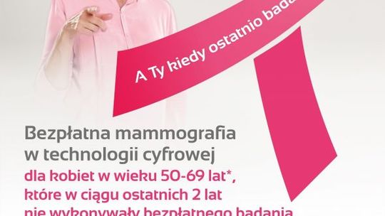 Przebadaj się! Jutro bezpłatna mammografia w Ostrowcu Św.