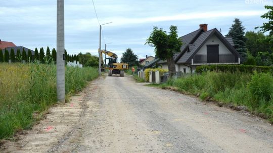 Przebudowa ulicy Spokojnej w Masłowie