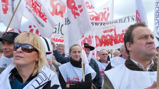 Przeciwko zwolnieniom w MOPR 