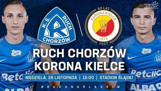 Przed meczem Ruchu Chorzów z Koroną Kielce