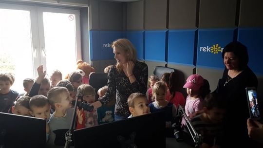 Przedszkolaki poznały pracę naszej redakcji