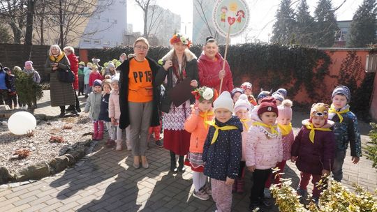 Przedszkolaki przywitały wiosnę