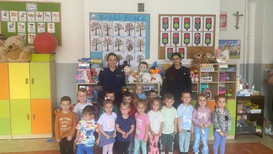 Przedszkolaki z Jędrzejowa uczyły się o bezpieczeństwie