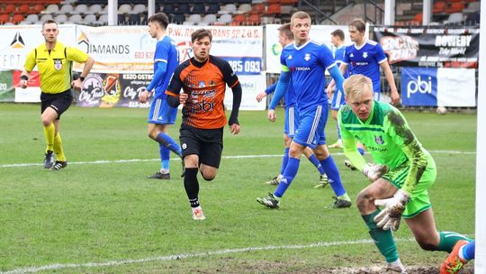 Przegrali już w pierwszej połowie