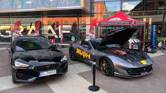 Przejedź się super autem w szczytnym celu 