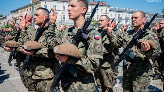 Przysięga świętokrzyskich terytorialsów