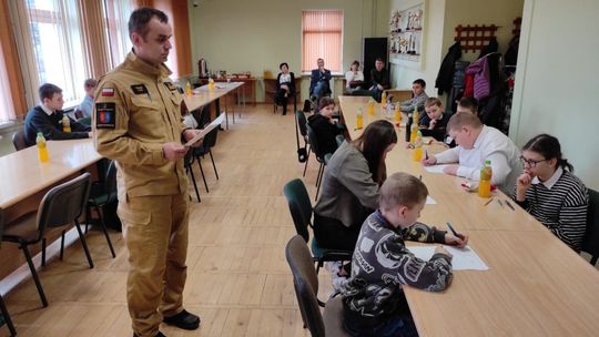 Przyszli strażacy sprawdzali swoją wiedzę