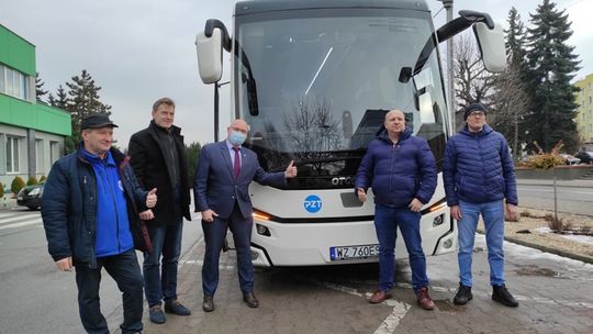 PZT w Opatowie z nowym autokarem