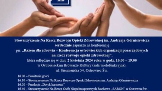 Razem dla zdrowia z  ostrowieckimi organizacjami NGO 