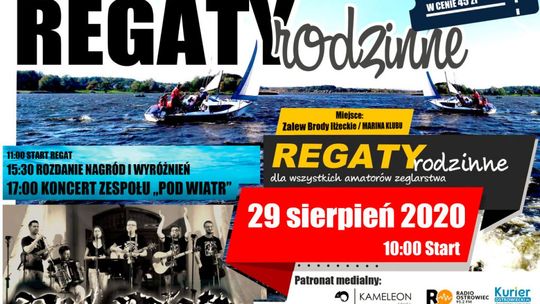 Regaty rodzinne z szantowym zakończeniem 