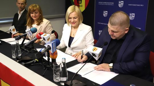 Region będzie promowany przez piłkarzy Korony Kielce!