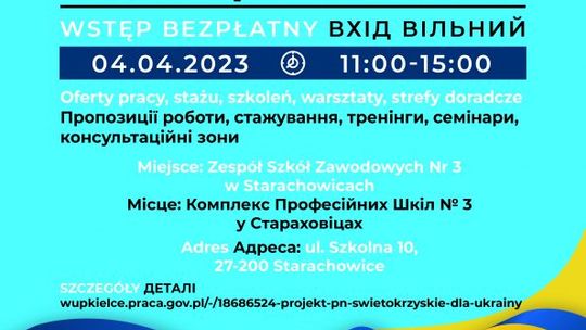 Regionalne Targi Pracy ,,Polska-Ukraina” w Starachowicach