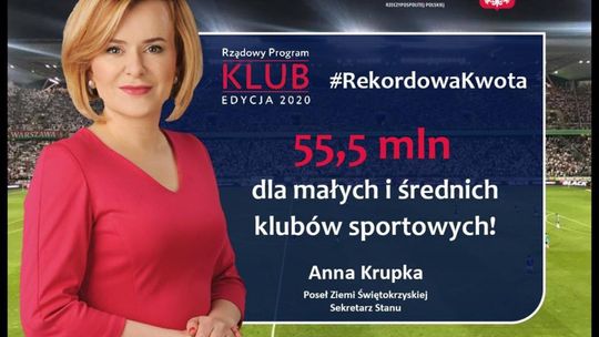 Rekordowa kasa na program "KLUB"