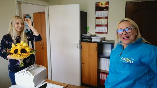 Rekordowa Niespodzianka z zaskoczenia w czasie pracy u Małgosi