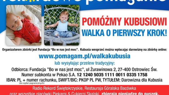 Rekordowe pomaganie dla Kubusia
