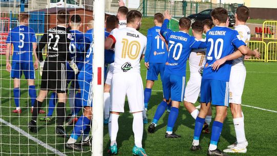 Remis ŁKS Łagów z Unią w obiektywie Klimka