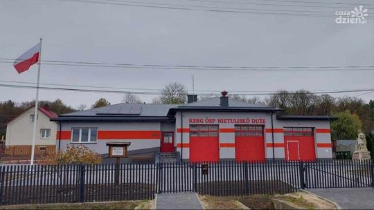 Remiza OSP w Nietulisku Dużym stała się punktem pomocy powodzianom 