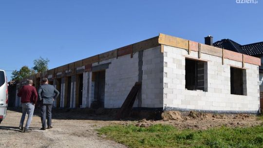 Remiza-świetlica w Belnie zyskuje nowe oblicze