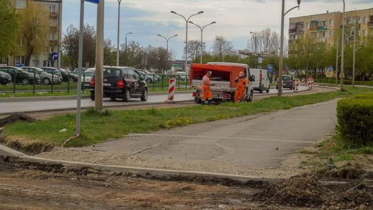 Remont Alei Jana Pawła II ku końcowi