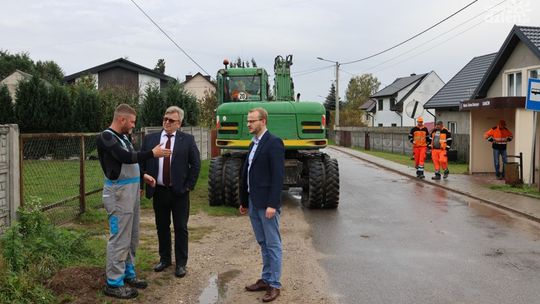Remont drogi Danków - Daleszyce rozpoczęto