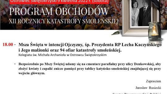 Rocznica katastrofy  smoleńskiej 