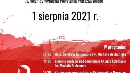 Rocznica wybuchu Powstania Warszawskiego