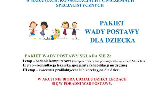 Rodzicu nie czekaj! Umów swoje dziecko na badania 
