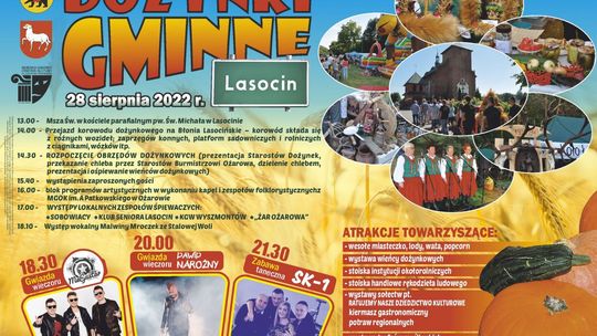 Rolnicy z gminy Ożarów będą świętować w ostatnią niedzielę wakacji 