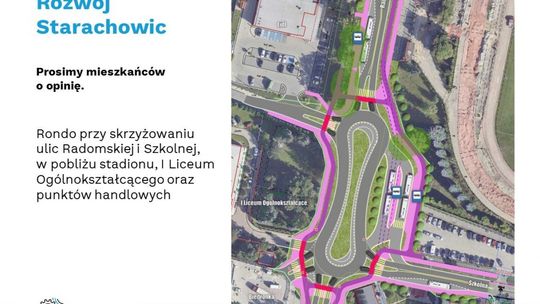 Rondo zamiast skrzyżowania może powstać w Starachowicach 