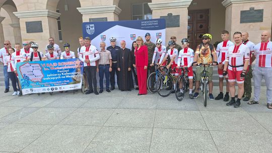 Rowerami z Kielc na Westerplatte. Szósty rajd śladami kieleckich bohaterów