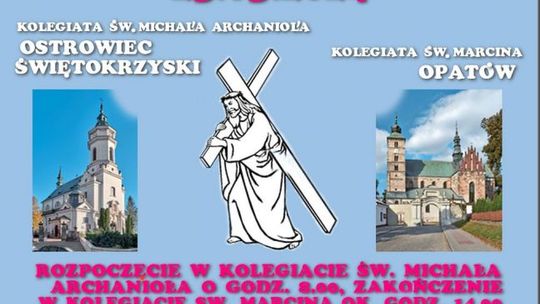 Rowerowa Droga Krzyżowa połączy dwie kolegiaty w Ostrowcu i Opatowie