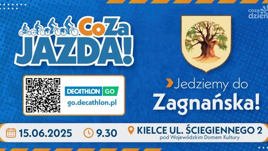 Rowerowa przygoda z „Co Za Jazda!” – kierunek Zagnańsk