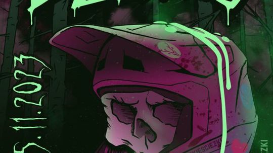 Rowerowe enduro z "Dziadami" w tle