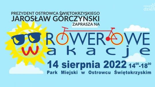 Rowerowe wakacje z MOSiR - em już za tydzień!