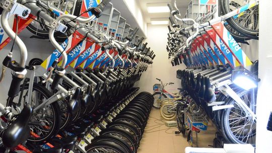 Rowery miejskie przejechały niemal 13 tys. km