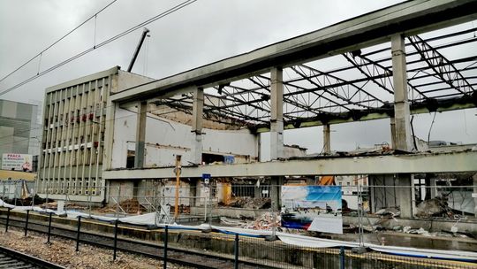 Rozbiórka dworca w klejowego w Kielcach - nowy będzie w przyszłym roku